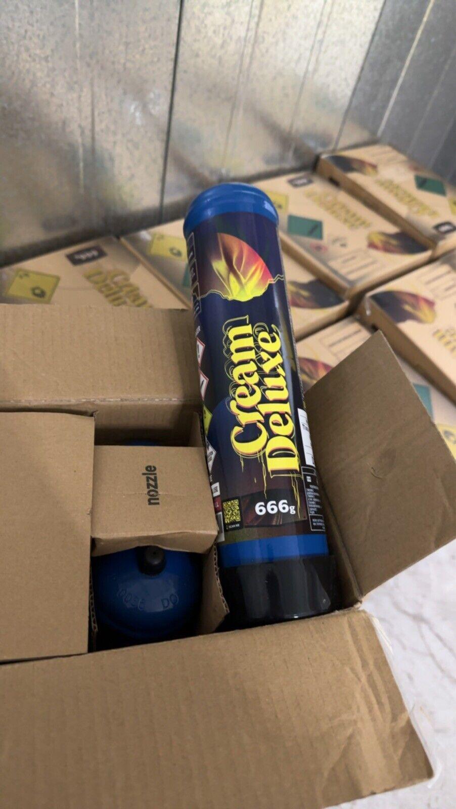 Buy Cream Deluxe 666g N2O (12 Pieces) In France